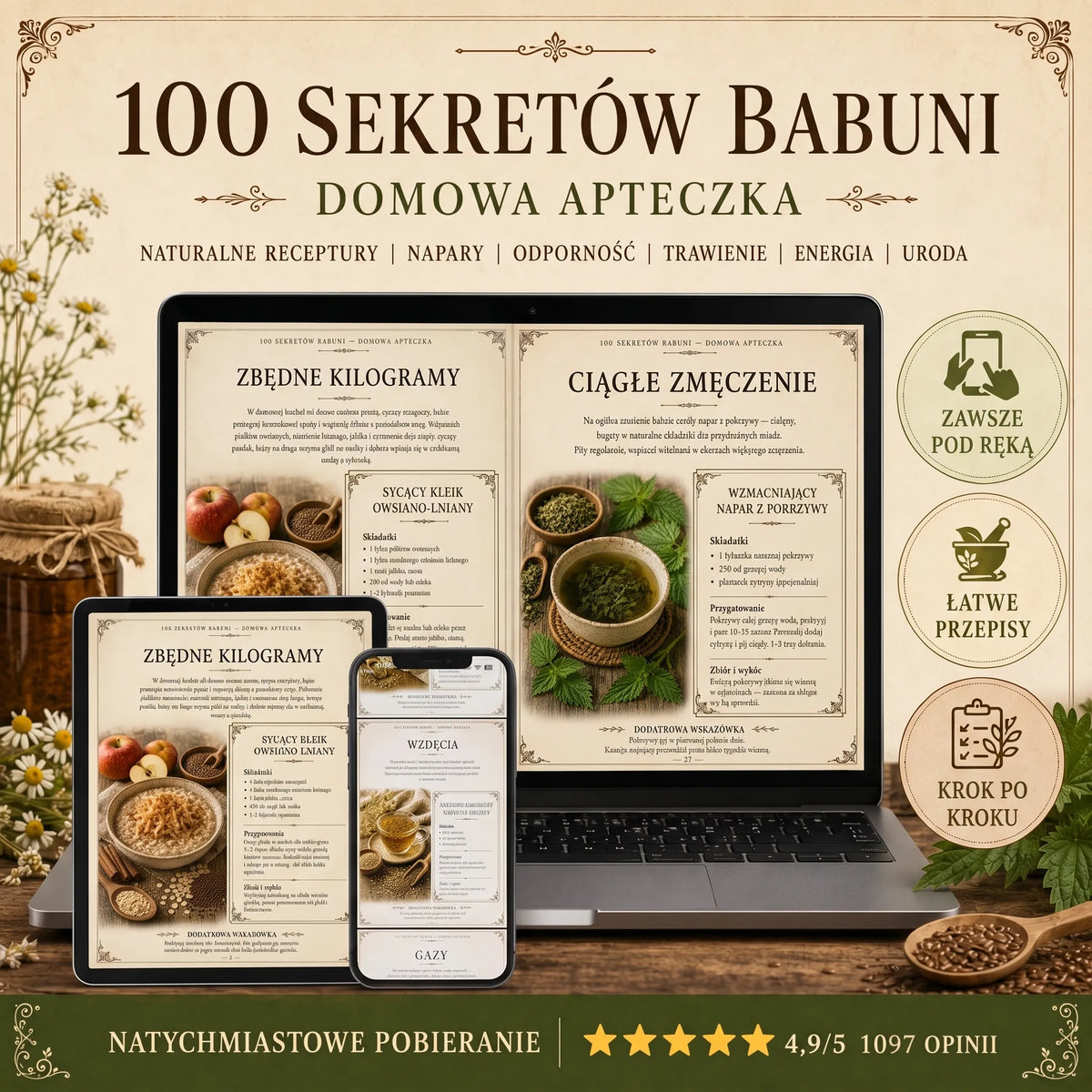 100 Sekretów Babuni - Domowa Apteczka
